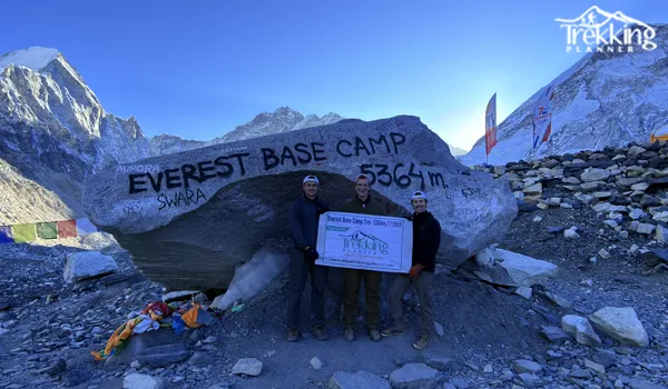 EBC Trek Trail and Distance Overview
