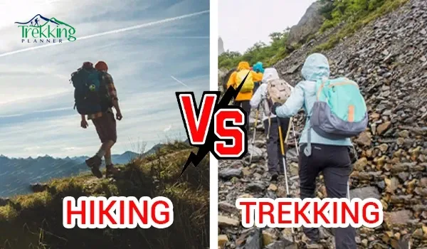 Hiking vs Trekking