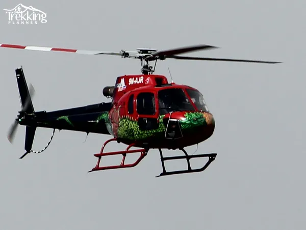 Heli tour in Nepal