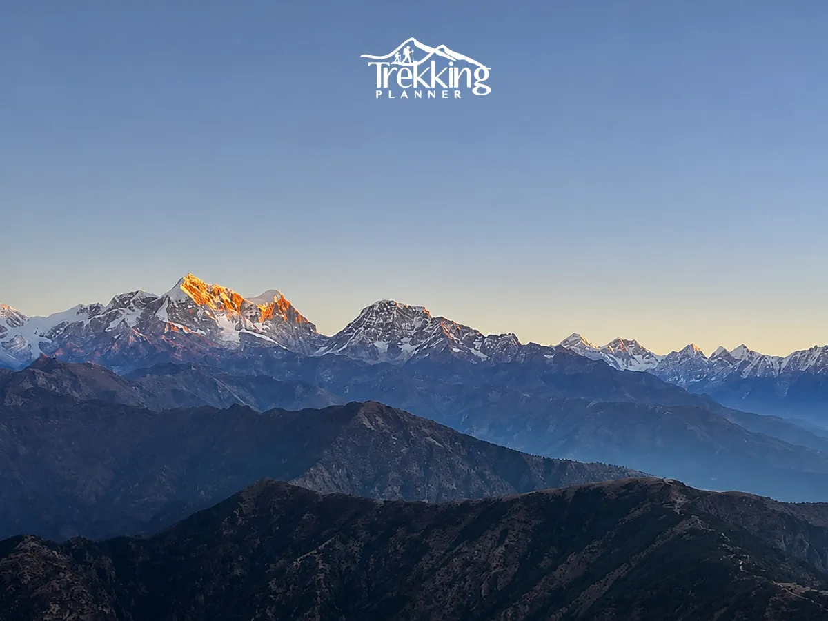 scenic view of mountains during Sky line Trek