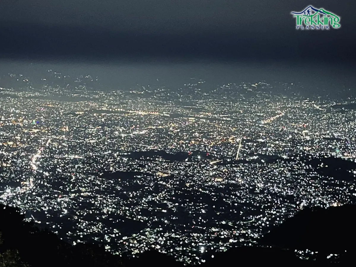 Panoramic view from Chandragiri Hill combined with Swayambhunath Temple sightseeing in Kathmandu