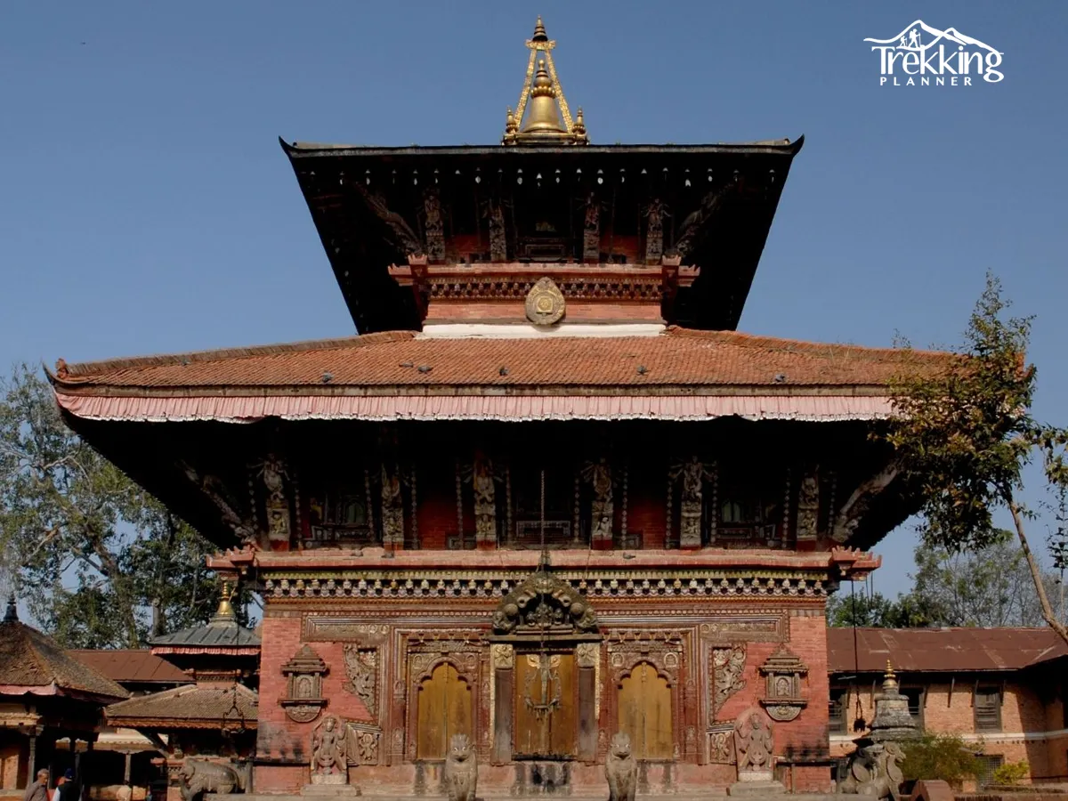 Ancient Changu Narayan Temple reached after the scenic hike from Nagarkot.