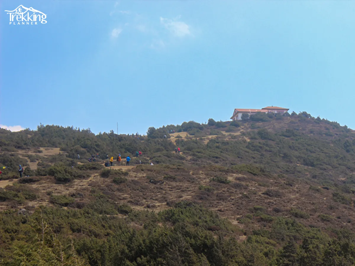 Jeep expedition on a mountain road during an Everest Base Camp overland tour in Nepal.