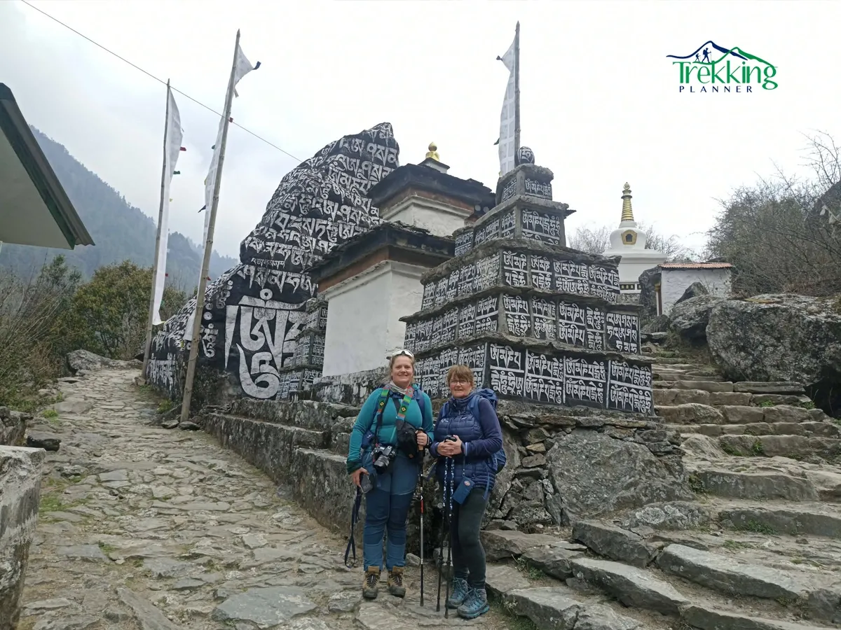 View of Monastries during Everest base camp