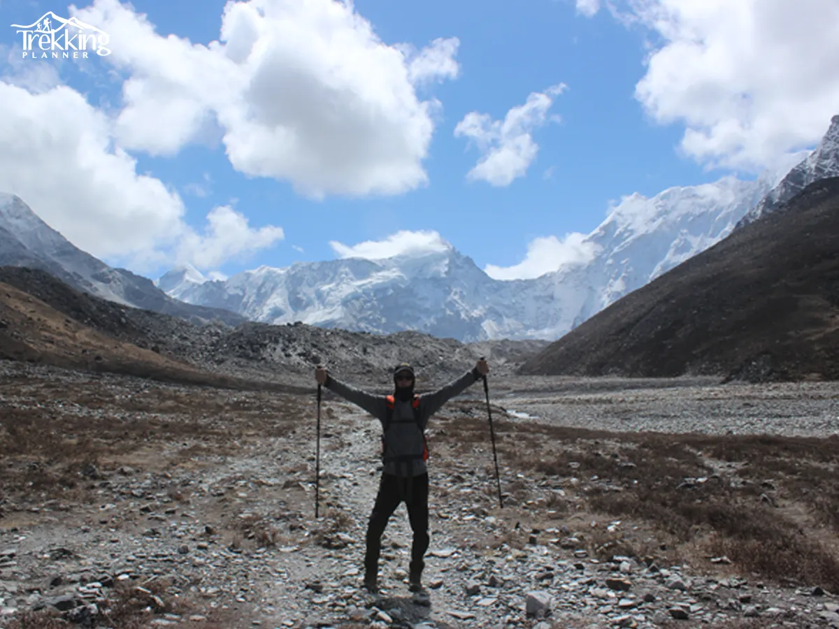 Beautiful turquoise Gokyo Lakes on the Gokyo Cho La Pass Trekking via EBC adventure.