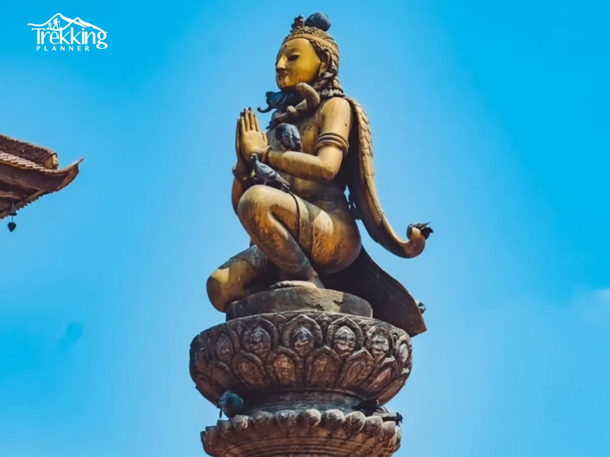 Hiranya Varna Mahavihar Golden Temple in Patan visited on a cultural city tour