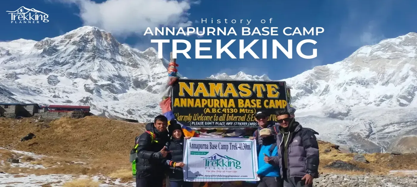 History of Annapurna Base Camp Trekking