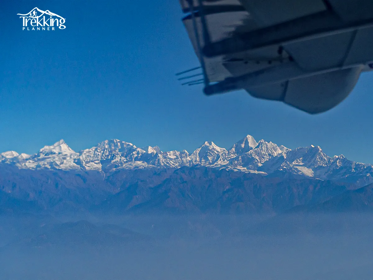 Luxury helicopter tour over Mount Everest during a premium holiday in Nepal