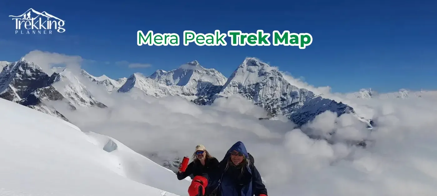Mera Peak Trek Map