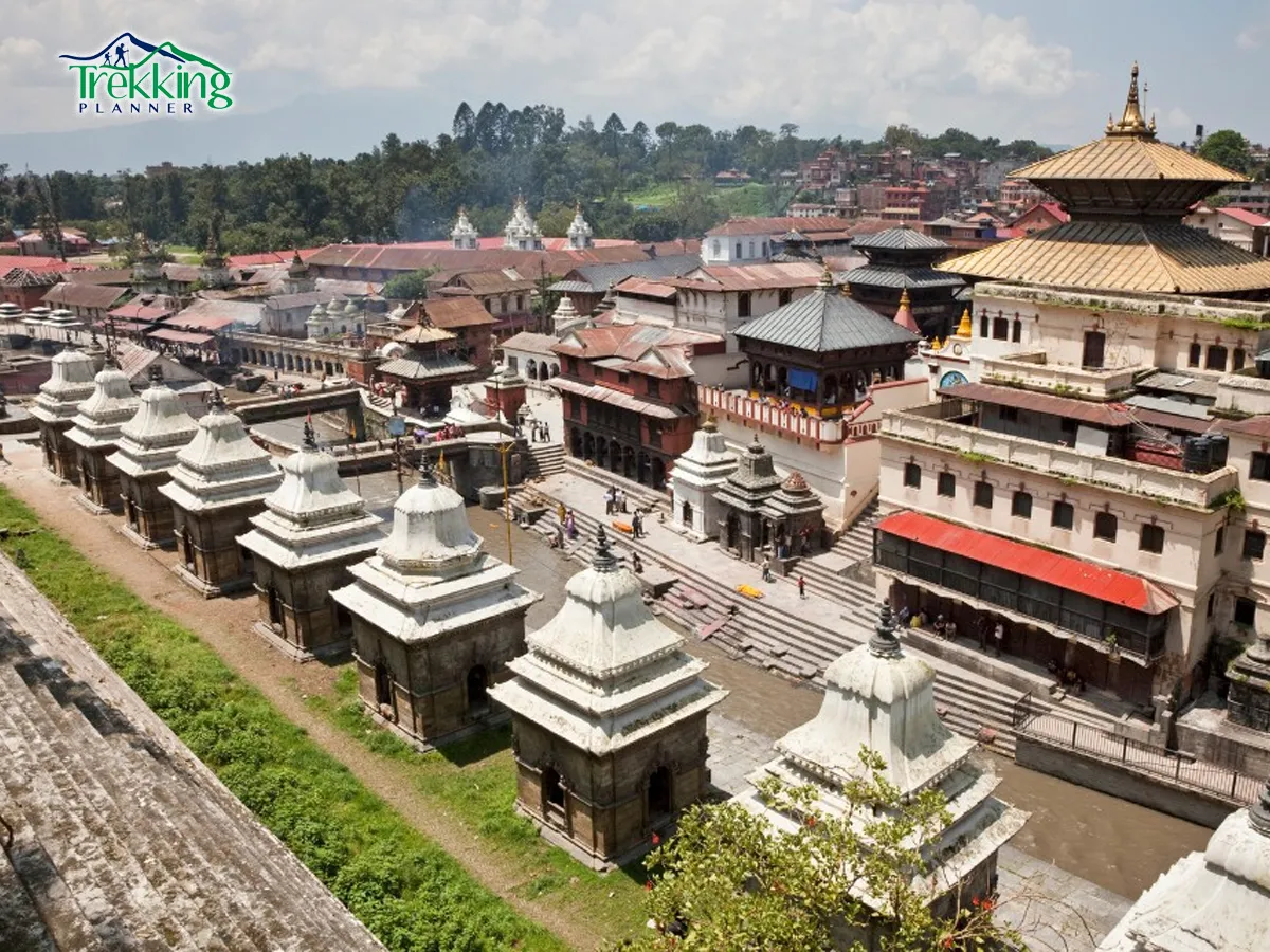 Panoramic view of Pahupatinath Temple