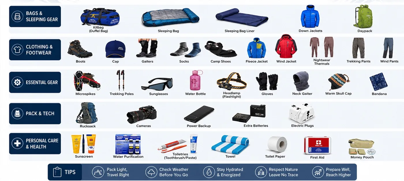 Suggested Equipment List