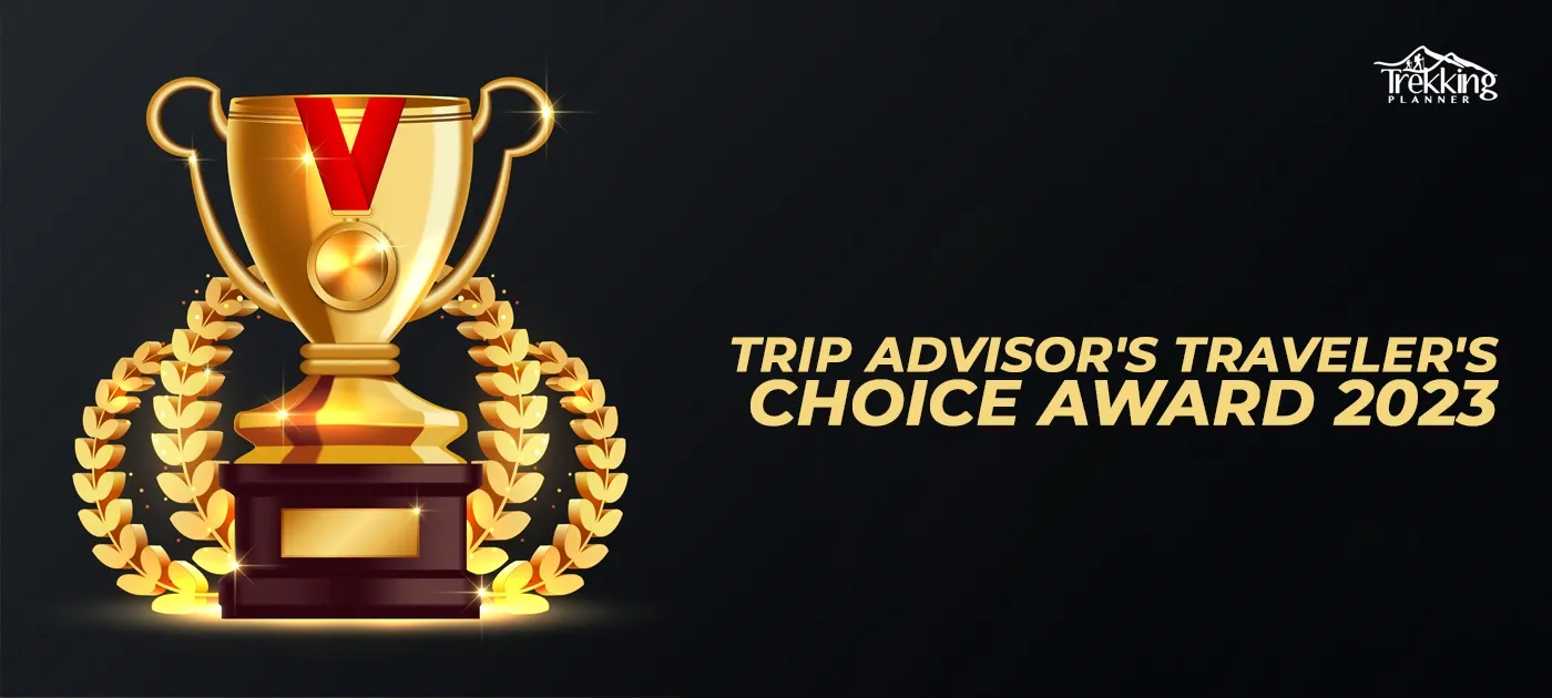 Trip Advisor's Traveler's Choice Award 2023