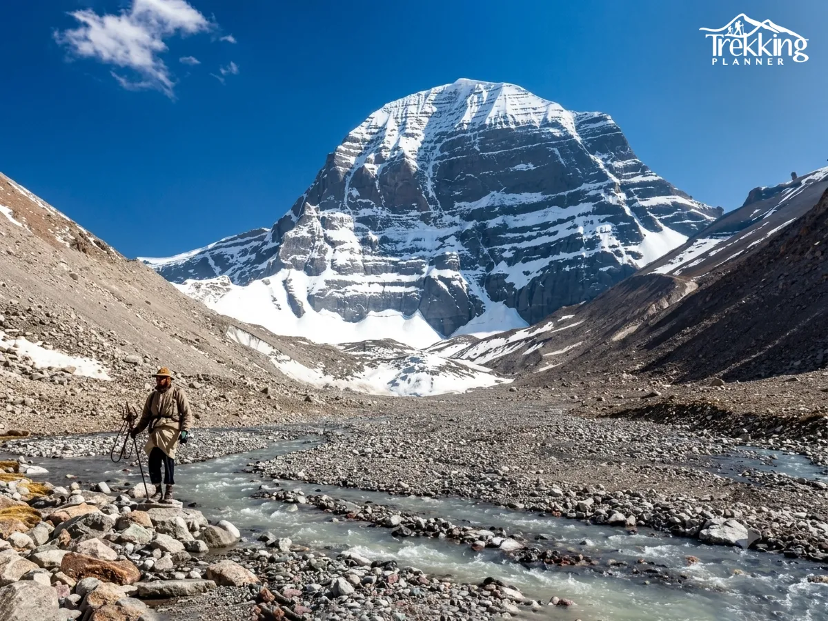 Mount Kailash in Tibet visited during a Visit Bhutan Nepal and Tibet tour