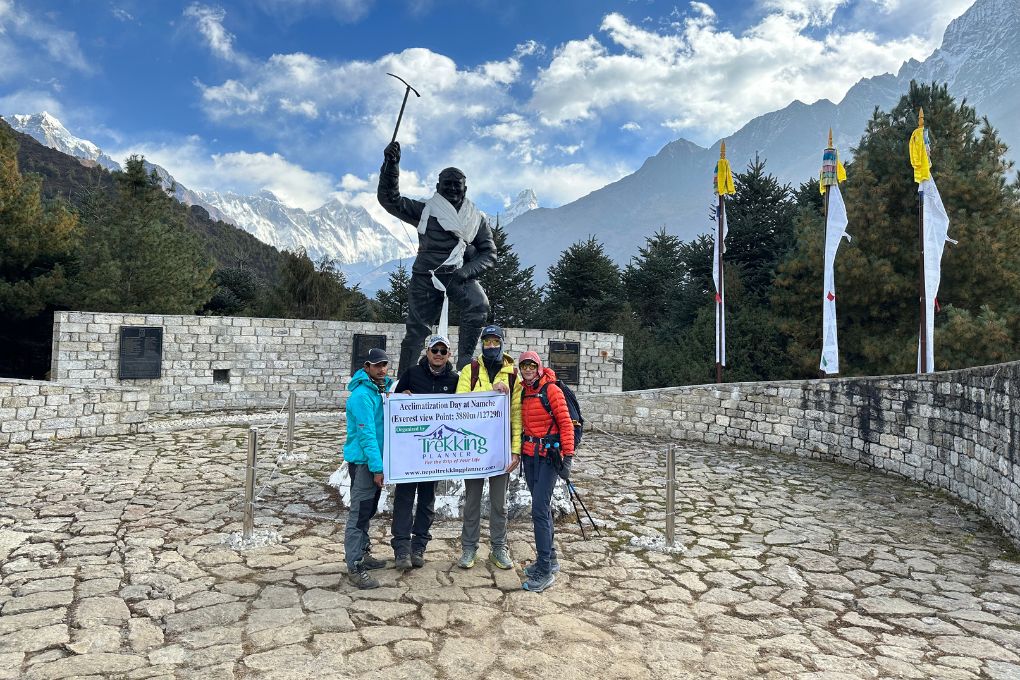 Acclimatation in Namche Bazaar
