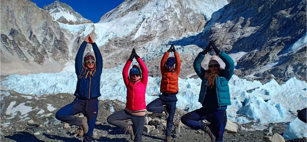 Yoga in everest