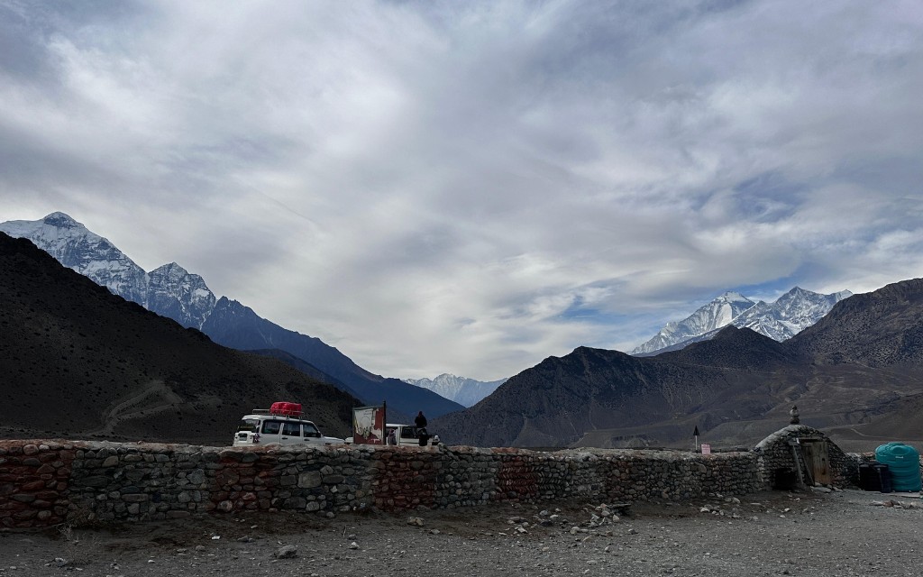 view from jeep