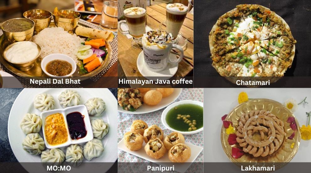 Food you will get around thamel