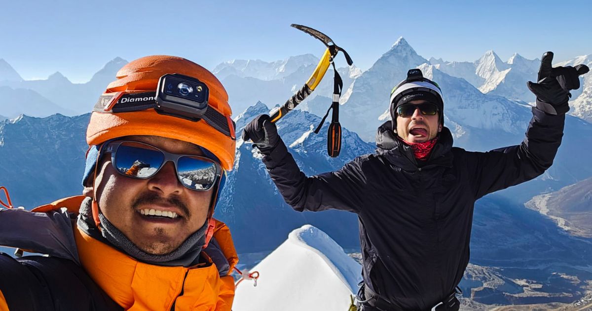 sherpa climbing