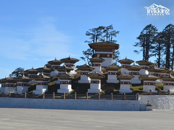 Cliffside monastery overlooking the mountains during a Bhutan Tour.