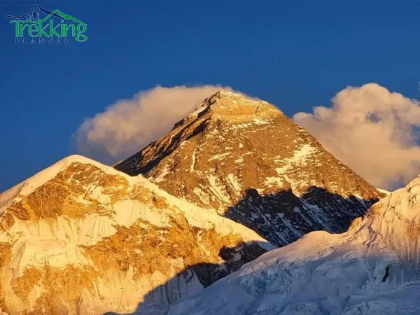 Trekkers enjoying sunrise views from Kala Patthar during Everest Base Camp Premium Trekking Package Tour