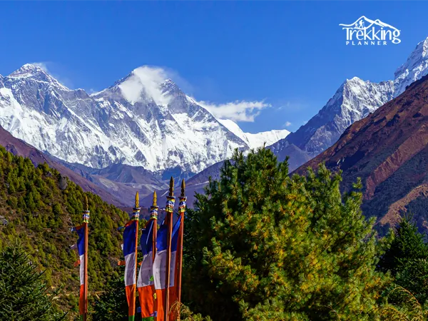 Everest View Trekking with panoramic views of Mount Everest from Hotel Everest View