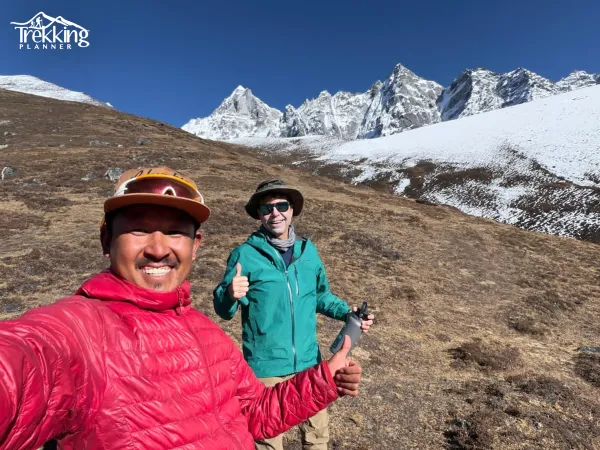 Everest Base Camp Trek Guide Client Photo