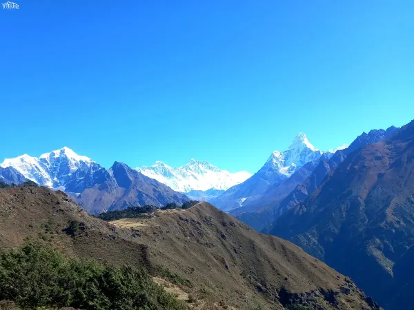 Everest View From Everest View Point
