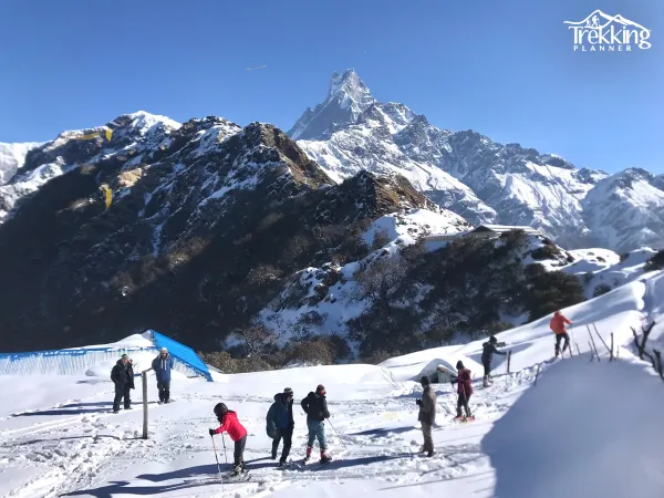 Mardi Himal Base Camp Short Trek Snow Trail