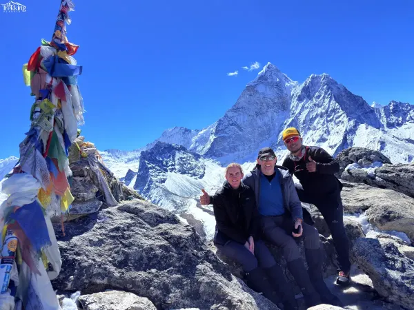 Mount Ama Dablam View From On The Way To Ebc