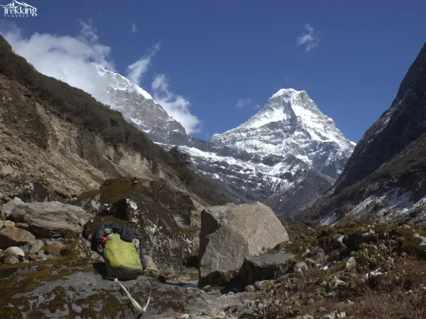 Mount Kumbakarna View From Khambaschen