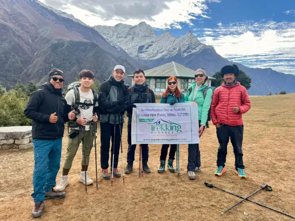 Mountain View From Everest View Point