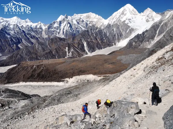 Mountain View From Manaslu Trek