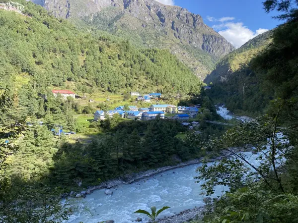 River View From Phakding