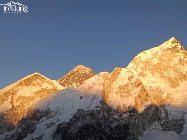 Sunset On Mountain