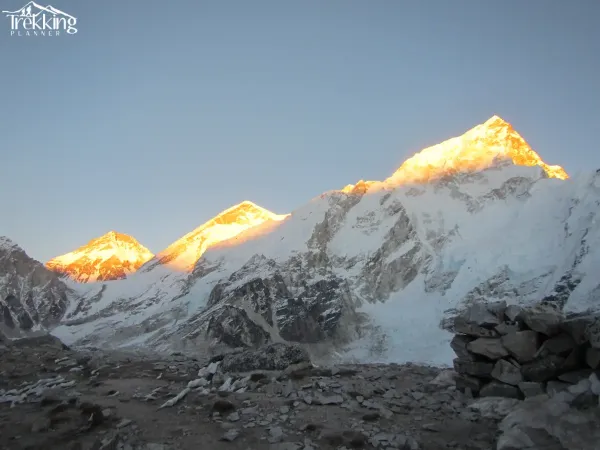 Sunset View From Near Base Camp