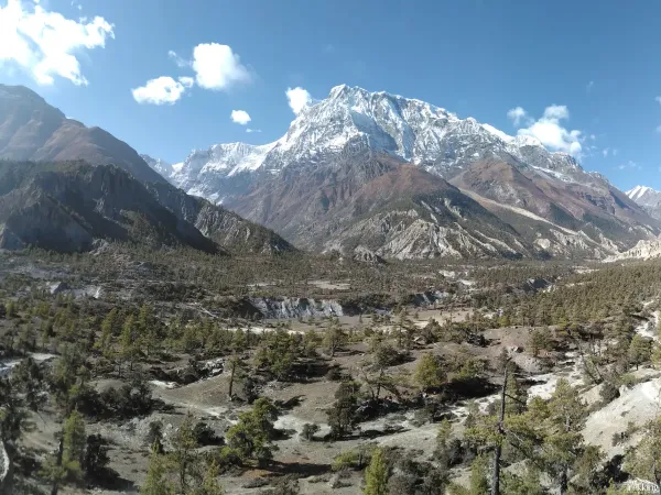 View From Bhratang Manang 1
