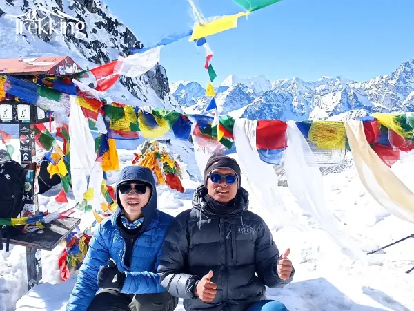 View From Chola Pass