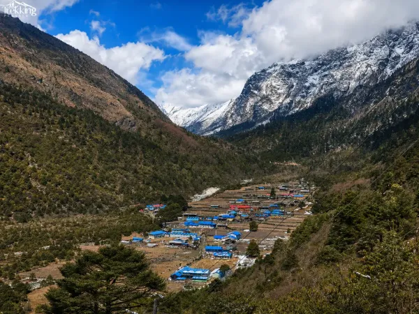 View From Ghunsa Village