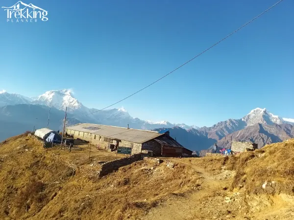 View From Khopra Poon Hill Trekking