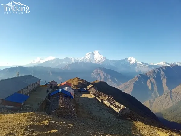 View From Khopra Trekking