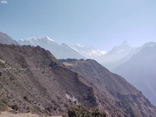 View From On The Way To Everest View Hotel