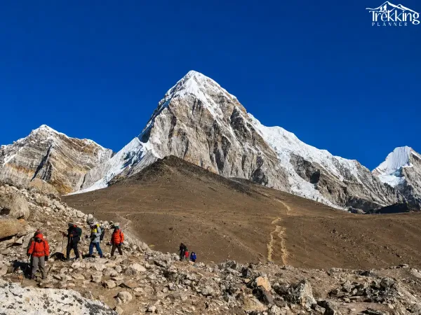 View From On The Way To Gorakshep