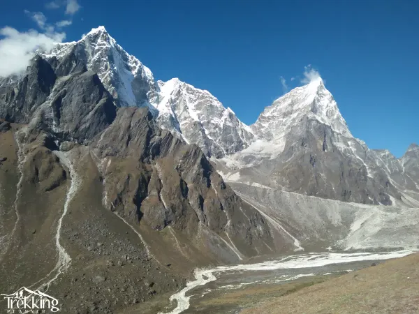 View From On The Way To Lobuche From Dingboche