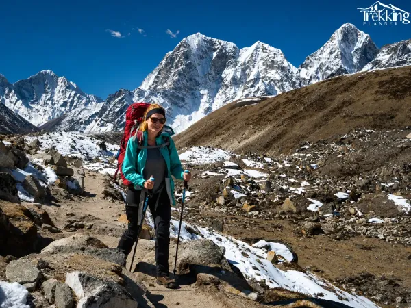 View From On The Way To Lobuche