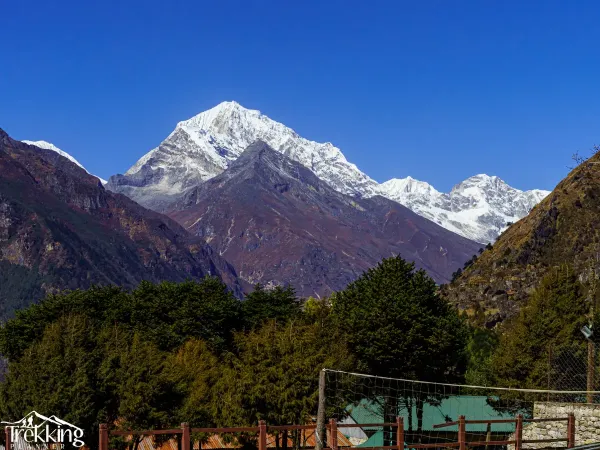 View From On The Way To Namche