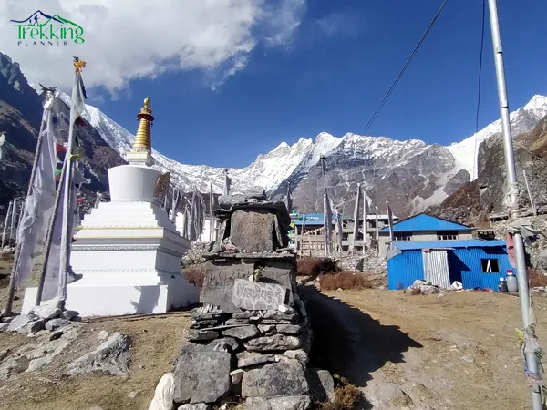 Helambu village traditional houses and local culture on Langtang Helambu Trek route