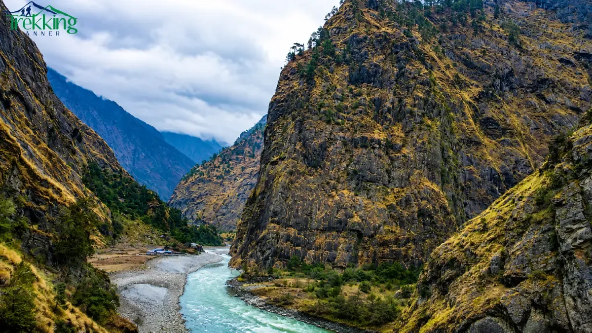 turquoise-river-through-misty-mountain-gorge