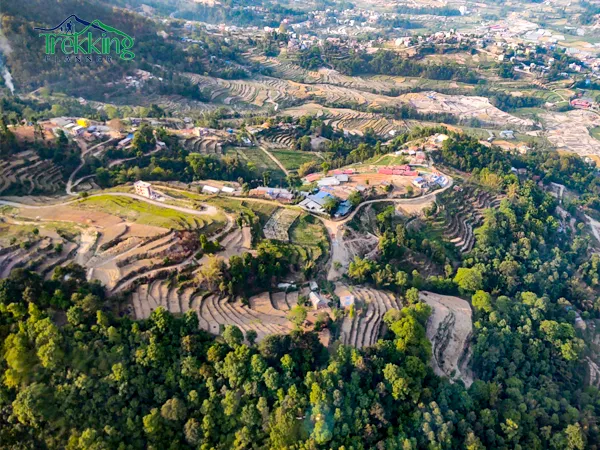 Mountain flight over the Himalayas with Mount Everest and Kathmandu heritage sightseeing tour in Nepal