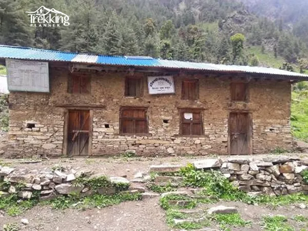 Teachers and students at a Nepalese school benefiting from educational support initiatives